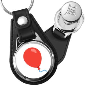 Porte-clés emoji Ballon en simili-cuir