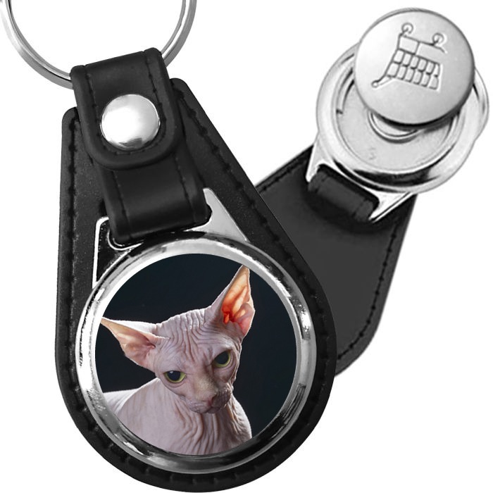 Porte-clés Bambino en simili-cuir