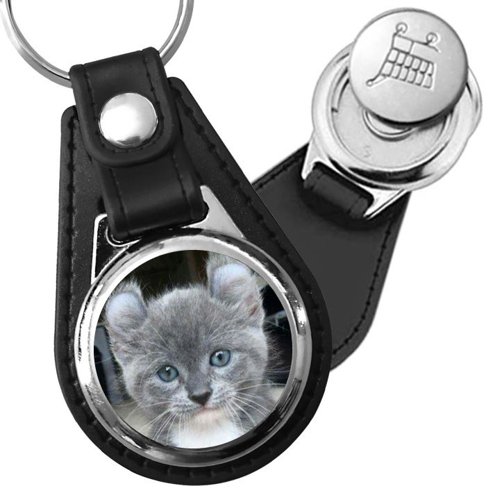 Porte-clés Munchkin en simili-cuir