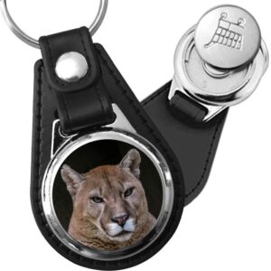 Porte-clés Puma en simili-cuir